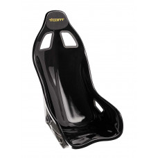 B6-40 Black GRP Racing Seat - Side mounted