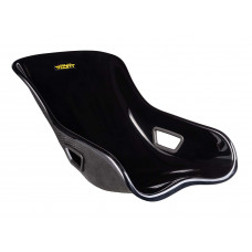 W4-44.5 Black GRP Racing Seat with Back Frame